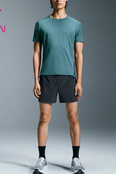 HUCAI OEM Mens Fitness Shorts Breathable Meshmaterial Drawstring Waist Sportswear Supplier