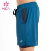 HUCAI ODM Mens Fitness 2-in-1 Shorts Sweatproof Inner Pocket Gym Clothes Manufacturer