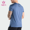 HUCAI OEM Athletic T-shirts Lightweight material Gym Top Activewear Manufacturer