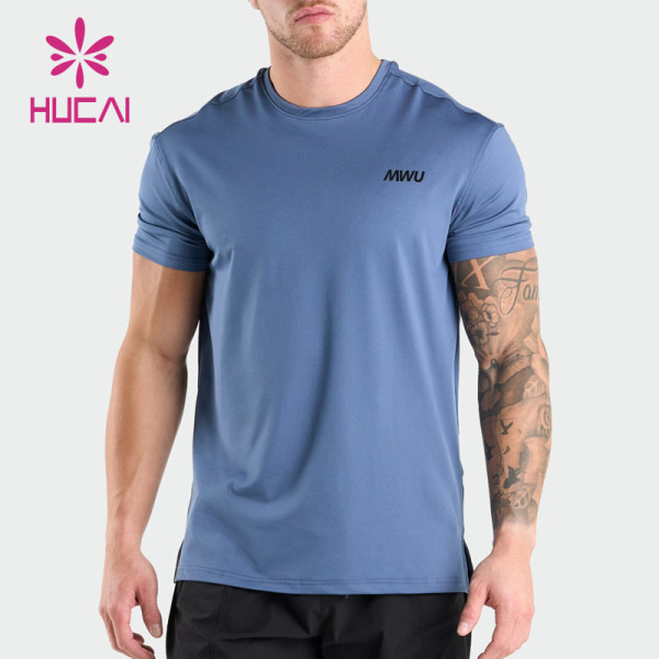 HUCAI OEM Athletic T-shirts Lightweight material Gym Top Activewear Manufacturer