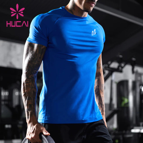 HUCAI OEM Athletic Short Sleeve Moisture Wicking T-shirts Activewear Manufacturer