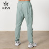 HUCAI OEM Custom Jogger pants Quick Drying Fabric Mens Running  Activewear Manufacturer