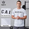 HUCAI OEM fitness short sleeved cotton polyester fabric digital printed sportswear manufacturer
