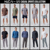 Hucai activewear 2025 Spring/Summer Men's Casual Sportswear Collection