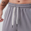 HUCAI OEM Men's Jogger Silicone Logo Embroidery Waterproof Zipper Sports Pants Manufacturer