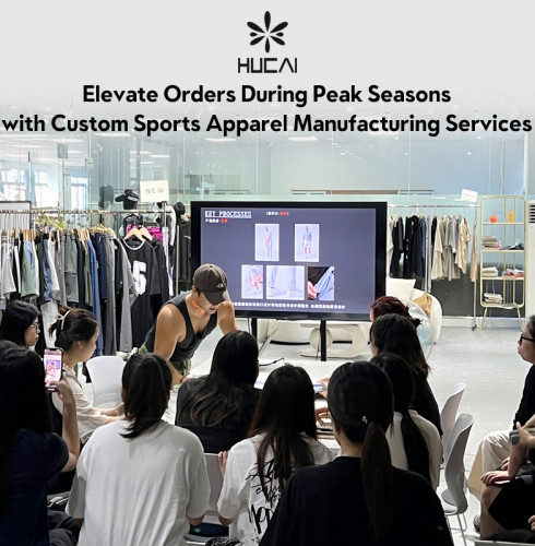 Elevate Orders During Peak Seasons with Custom Sports Apparel Manufacturing Services