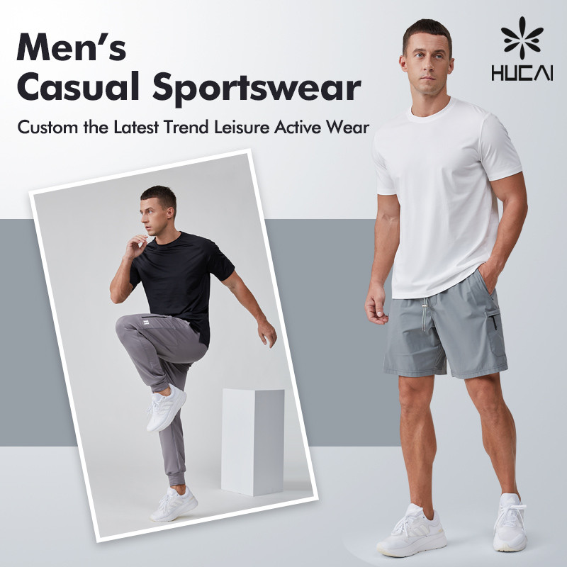 Men’s Casual Sportswear: Custom the Latest Trend Leisure Active Wear