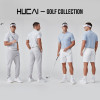 HUCAI Activewear Manufacturer| Custom Golf Polo Shirts Nylon Spandex Dry Fit Golf Suit
