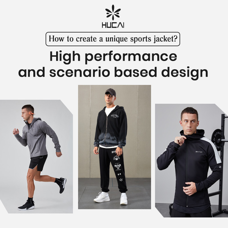 How to create a unique sports jacket? High performance and scenario based design