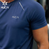 Hucai Sportswear Manufacturing Custom Lightweight Fast Drying Fabric Fitness Training T-shirt