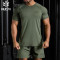 Hucai Sportswear Manufacturing Custom Lightweight Fast Drying Fabric Fitness Training T-shirt