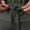 HUCAI Custom Logo Polyester Zipper Pocket Lightweight Fit Men's Sports Training Jogging Pants