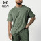 Men's Fitness T-shirt Manufacturer Smooth and Cool Fabric Oversized  Sports Top