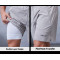Branded Fitness Shorts with Knitted Ribbed Elastic Waistband|Hucai Activewear Manufacturer