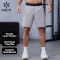 Branded Fitness Shorts with Knitted Ribbed Elastic Waistband|Hucai Activewear Manufacturer