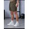 Premium Activewear Artful Structural Design Drawstring Gym Shorts|Hucai Activewear Manufacturer