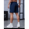 Premium Metallic printing Logo Zipper Pocket Dry Fit Men's Gym Shorts|Hucai Activewear Manufacturer