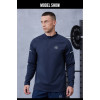 Custom Quarter Zip Long Sleeve Gym Shirt for Men|Hucai Activewear Manufacturer