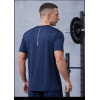Mens Fitness T Shirts Lightweight Breathable Reflective logo |Hucai Activewear Manufacturer