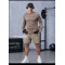 High quality 60 combed pure Australian cotton Long Sleeve Gym Shirt |Hucai Activewear Manufacturer