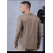 High quality 60 combed pure Australian cotton Long Sleeve Gym Shirt |Hucai Activewear Manufacturer