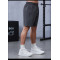 Premium 3D Silicon Logo Training Shorts with Elastic Waistband|Hucai Activewear Manufacturer