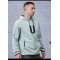 Custom Men's Pullover Fitness Hoodie with Zipper Pockets|Hucai Activewear Manufacturer