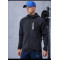 Custom 3D Silicone logo Waterproof Zipper Gym Sports Jacket |Hucai Activewear Manufacturer