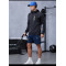 Custom 3D Silicone logo Waterproof Zipper Gym Sports Jacket |Hucai Activewear Manufacturer