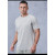 Men Running T Shirts Moisture-wicking Seamless Heat Seal Tech |Hucai Activewear Manufacturer