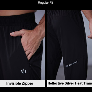 Custom Premium Drawstring Quick Drying Mens Running Jogger|Hucai Activewear Manufacturer