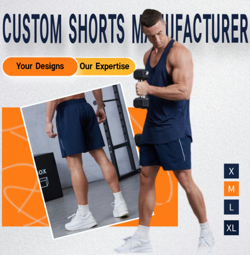 Custom Fitness Shorts Manufacturer: Your Designs, Our Expertise