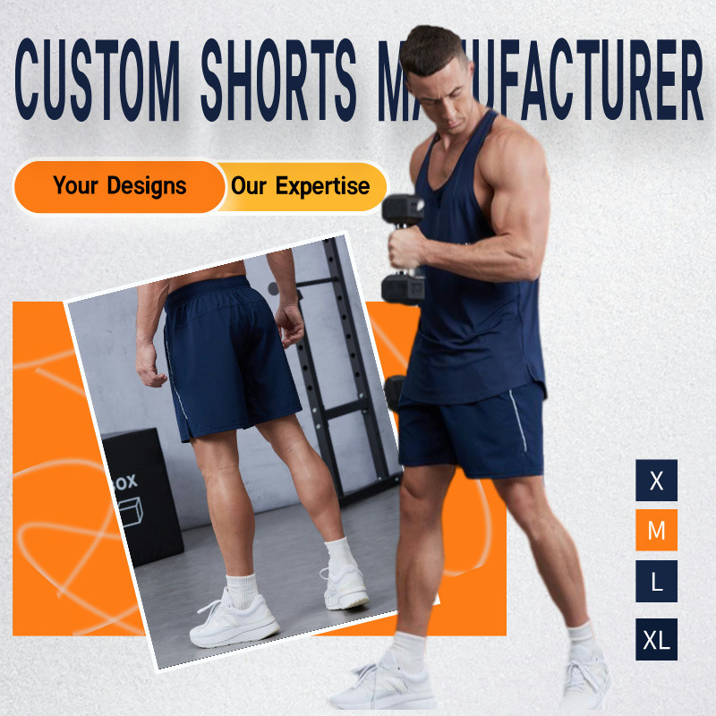 Custom Fitness Shorts Manufacturer: Your Designs, Our Expertise