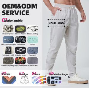 Custom High Quality Spandex Polyester Mens Sports Joggers pant |Hucai Activewear Manufacturer