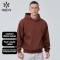 Custom High Quality Men Sports Hoodie Metal Label Tear-away Label |Hucai Activewear Manufacturer