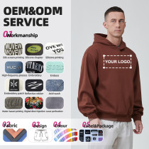 Custom High Quality Men Sports Hoodie Metal Label Tear-away Label |Hucai Activewear Manufacturer