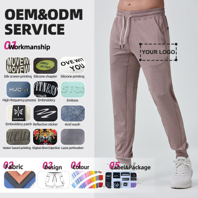 Custom High Quality Lightweight Soft Mens Sports Joggers Pant |Hucai Activewear Manufacturer
