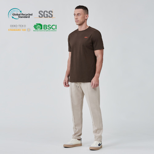 Custom Men Gym T Shirts Cool Feeling Regular Fit |Hucai Activewear Manufacturer