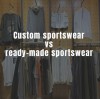 Custom sportswear vs ready-made sportswear