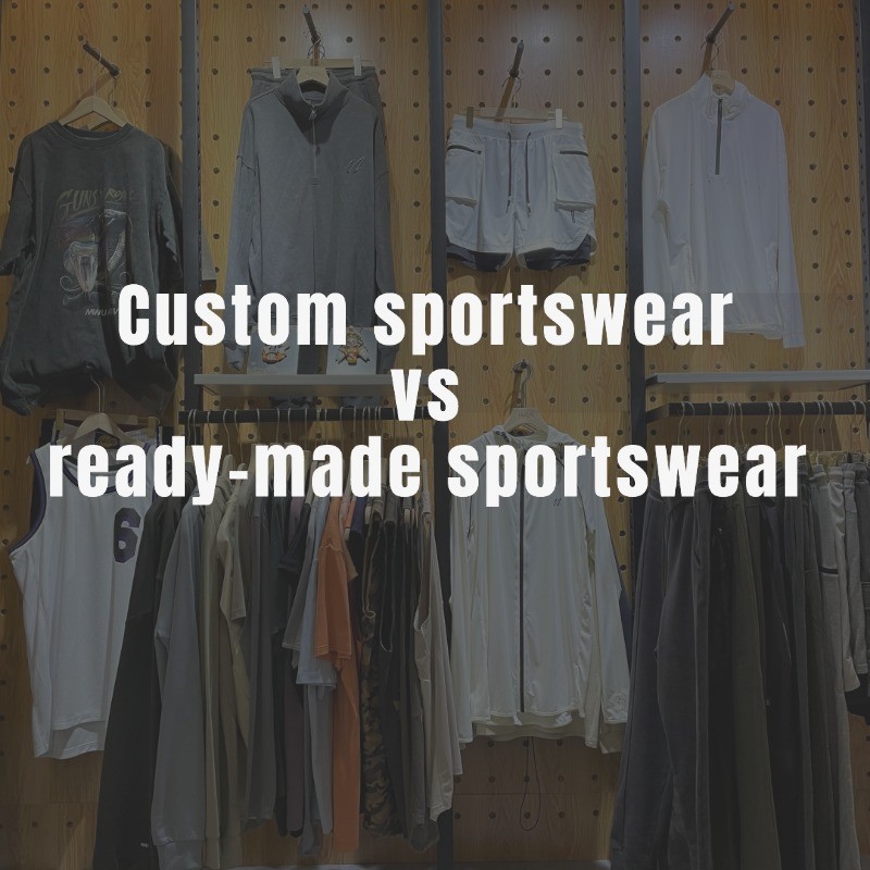 Custom sportswear vs ready-made sportswear