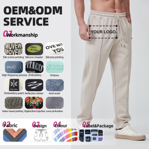 Custom Mens Sports Joggers Pant Artistic Structural Design|Hucai Activewear Manufacturer