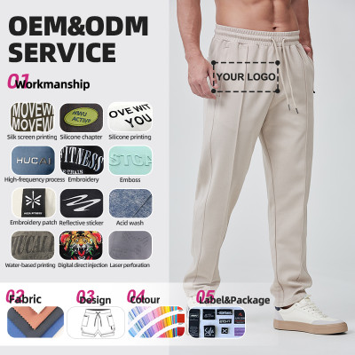 Custom Mens Sports Joggers Pant Artistic Structural Design|Hucai Activewear Manufacturer