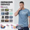 Custom Men Gym T Shirts Cooling 60s Combed Pure Australian Cotton|Hucai Activewear Manufacturer