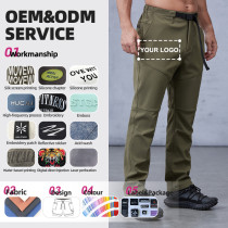 Custom Outdoor Hiking Pants Water-Repellent Insulating Waterproof |Hucai Activewear Manufacturer
