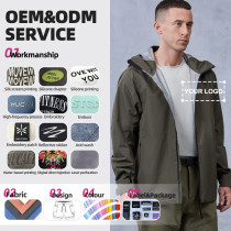 Custom Outdoor Hiking Jacket Lightweight Sturdy Insulated Waterproof |Hucai Activewear Manufacturer