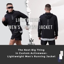 Why This Lightweight Men's Running Jacket is the Next Big Thing in Custom Activewear
