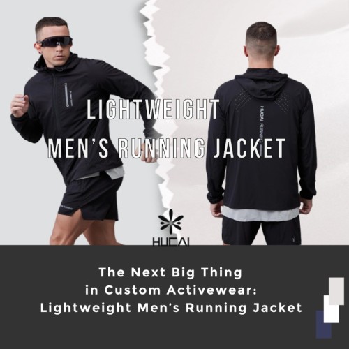 Why This Lightweight Men's Running Jacket is the Next Big Thing in Custom Activewear