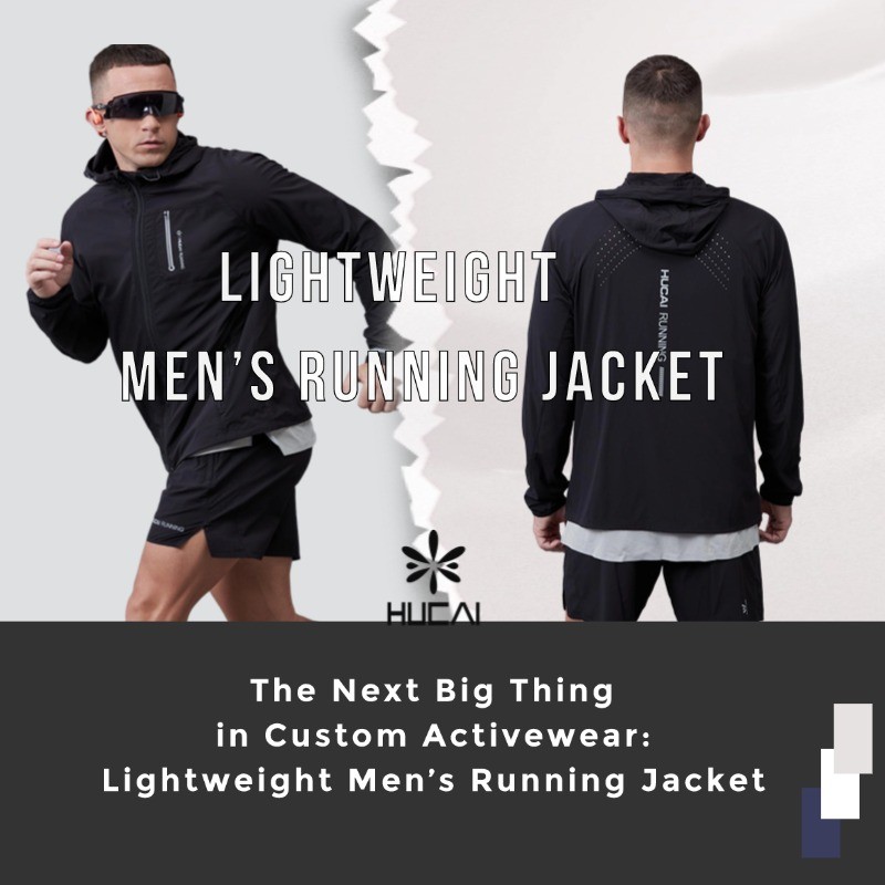 Why This Lightweight Men's Running Jacket is the Next Big Thing in Custom Activewear