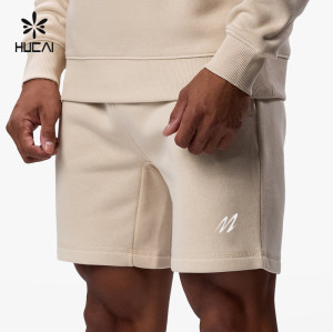 Custom Premium Men's Cotton Blend Gym Shorts |OEM Lounge And Fitness Shorts Manufacturer