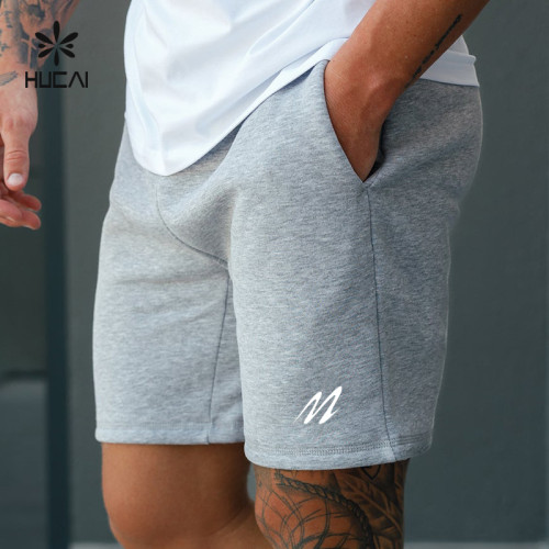 Custom Premium Men's Cotton Blend Gym Shorts |OEM Lounge And Fitness Shorts Manufacturer